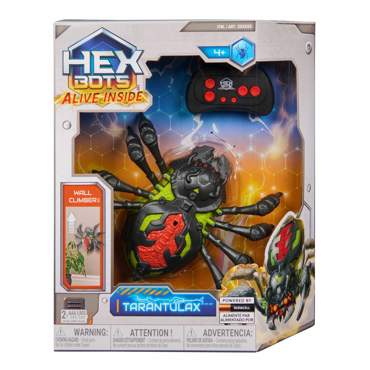 Hex-Bots Crawling Wall Spider (4+ Years) Hex-Bots Crawling Wall Spider (4+ Years)