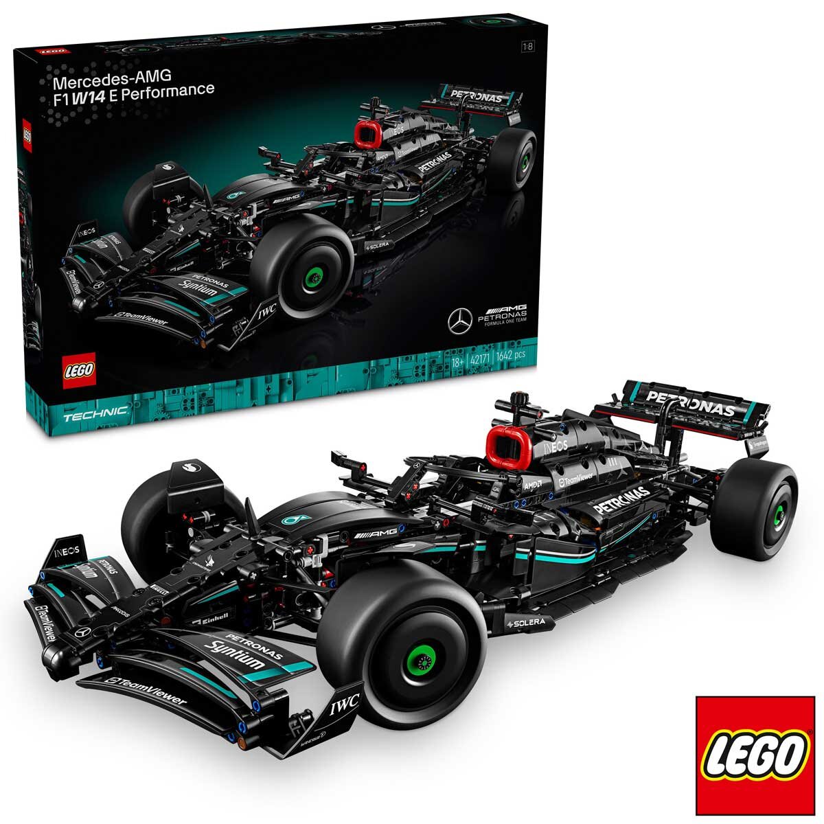 LEGO Technic Mercedes-AMG F1 W14 E Performance - Model 42171 (18+ Years)