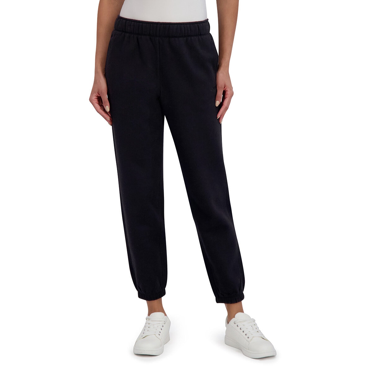 DKNY Sport Women's Fleece Jogger in Black