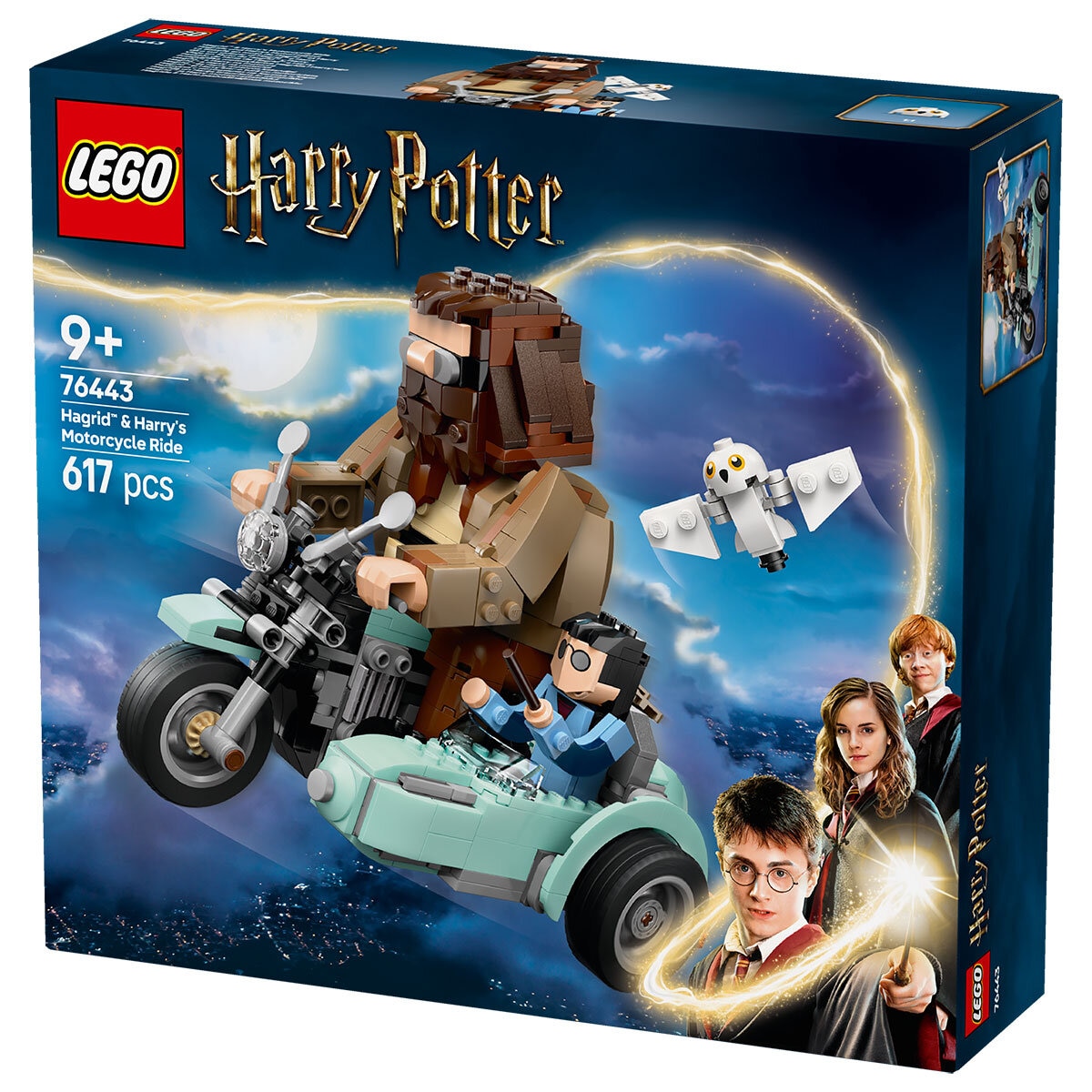 LEGO Harry Potter Hagrid & Harry's Motorcycle Ride - Model 76443 (9+ Years)