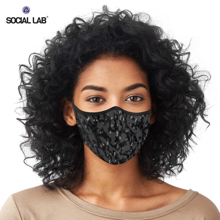 Social Lab Triple Layer Women S Reusable Face Masks 4 Pack Costco Uk
