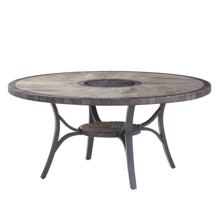 Agio Springdale 9 Piece Woven Dining Set + Cover Costco UK