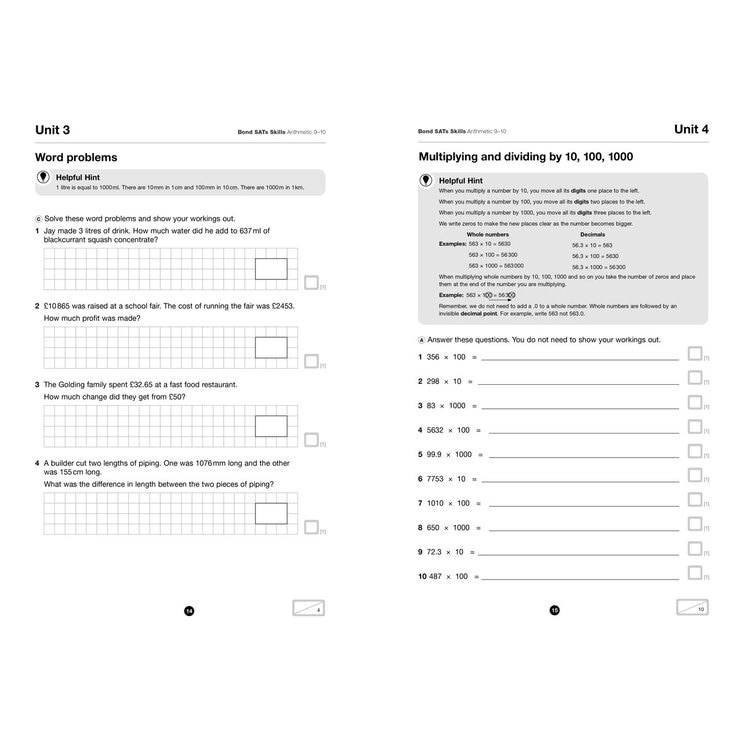 Bond SATs Skills 6 Work Book Pack, KS2 Year 5 Ages 9-10 Bond SATs Skills 6 Work Book Pack, KS2 Year 5 Ages 9-10