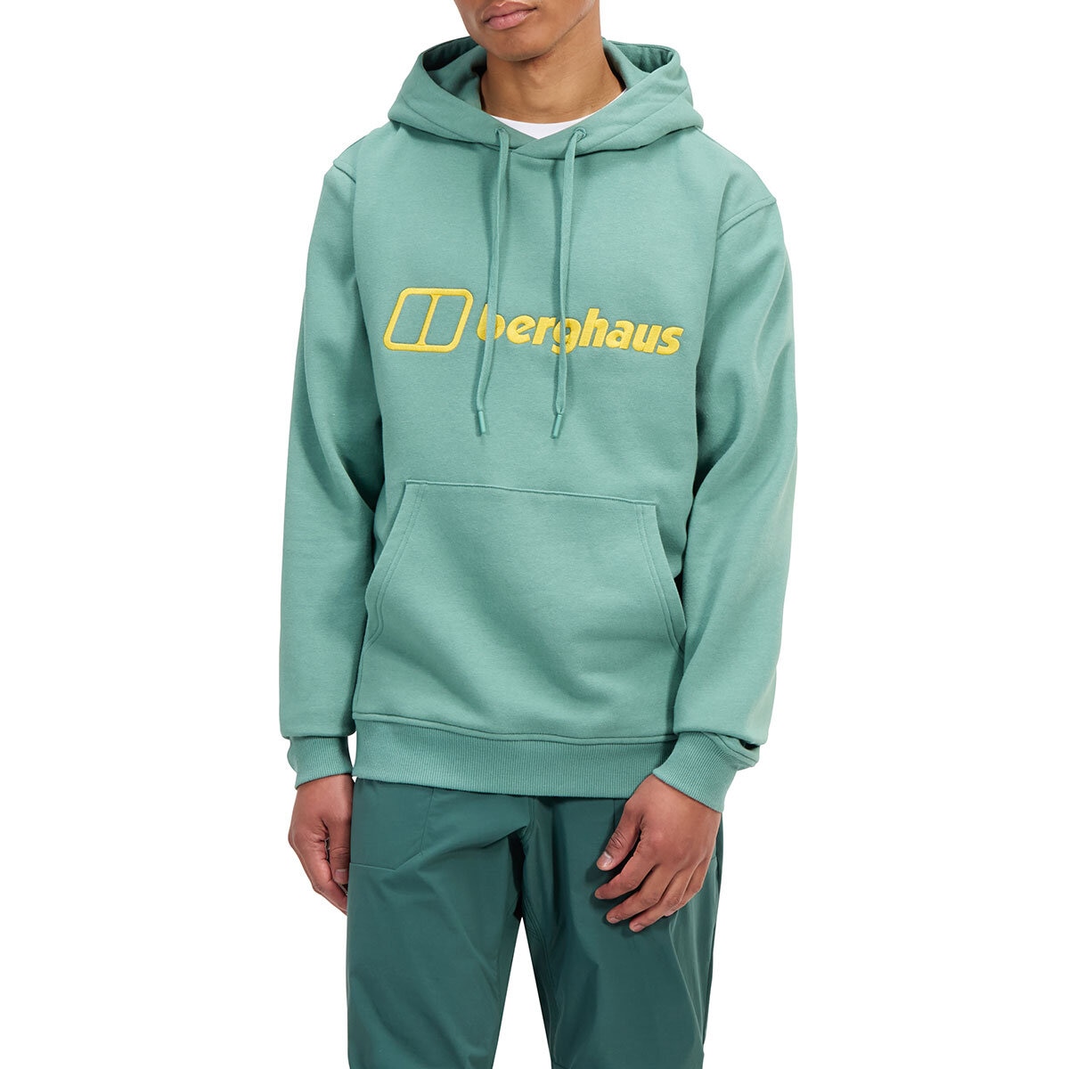 Berghaus Men's Logo Hoody in Green