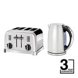 Front Profile of Cuisinart Kettle and Toaster set