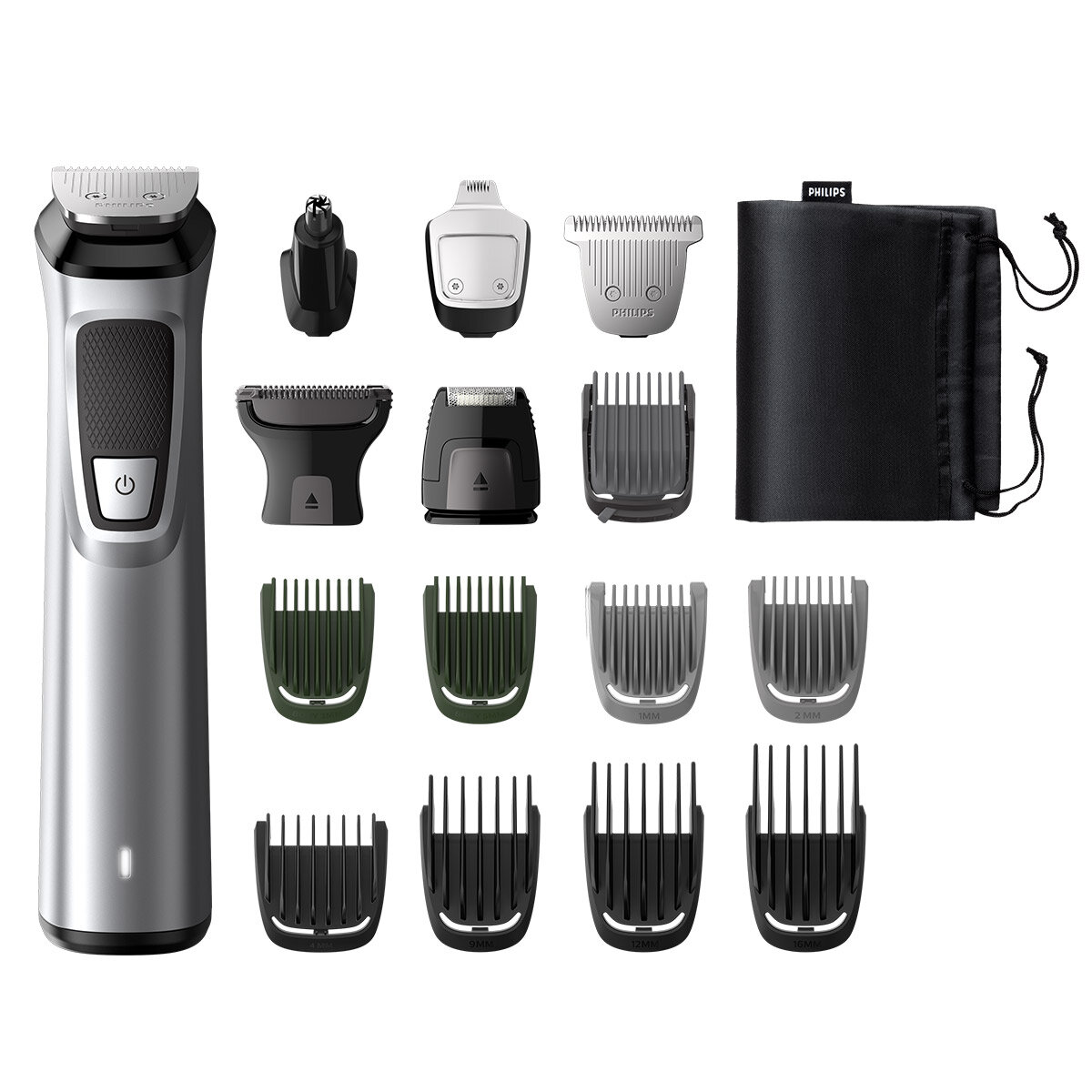 Philips Multigroom Series 7000 16-in-1 Face, Hair  Body Trimmer, MG7736/13