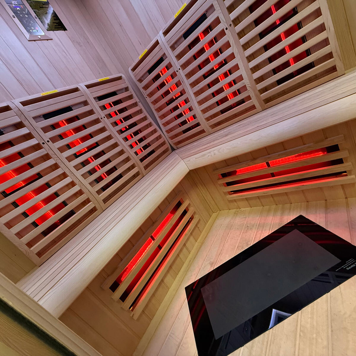 Insignia Luxury 2 Person Far Infrared Quadrant Indoor Sauna