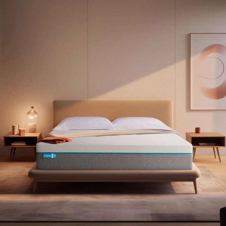 Simba Hybrid® Inter Rolled Mattress, Super King