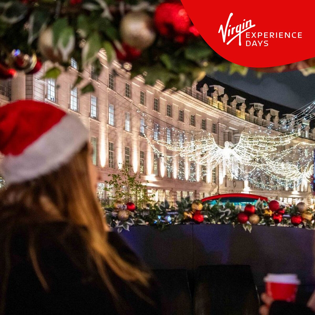 Virgin Experience Days The Original Christmas Lights Bus Tour and Thames Cruise For Two Virgin Experience Days The Original Christmas Lights Bus Tour and Thames Cruise For Two