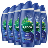 Radox Shower Gel, 6 x 500ml