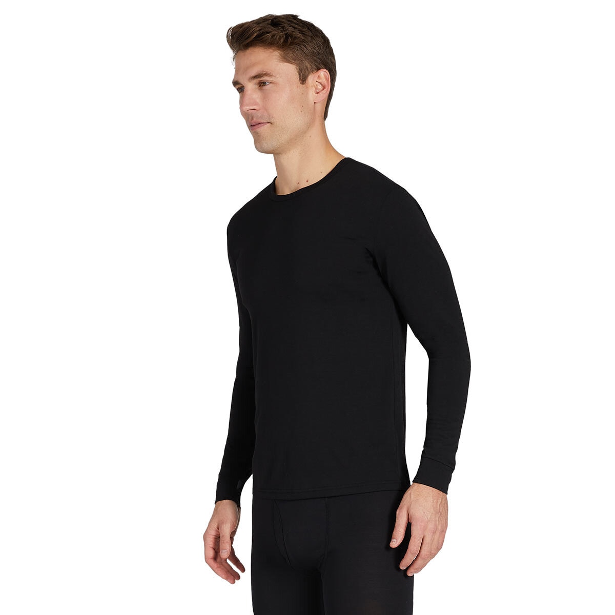 32 Degrees Men's Heat T-Shirt, 2 Pack in Black, Small