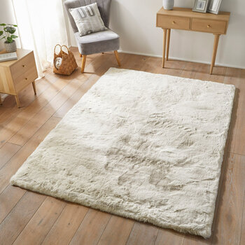 Concept Looms Heavenly Faux Fur Dove Rug, in 3 Sizes Concept Looms Heavenly Faux Fur Dove Rug, in 3 Sizes