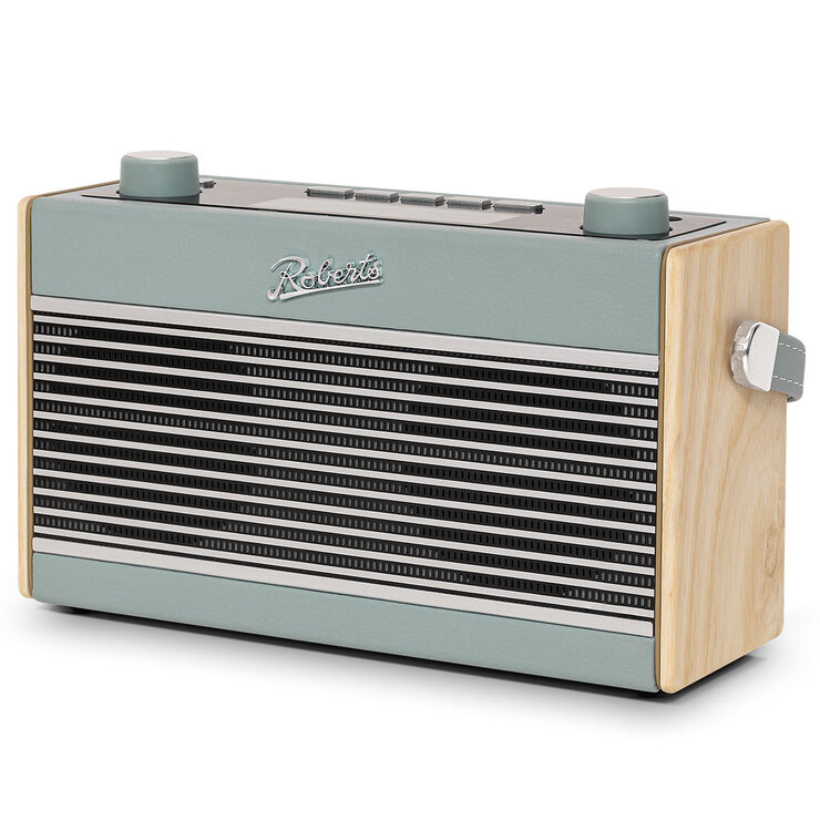 Roberts Rambler BT Stereo DAB / DAB+ / FM Radio with Bluetooth in Duck Egg