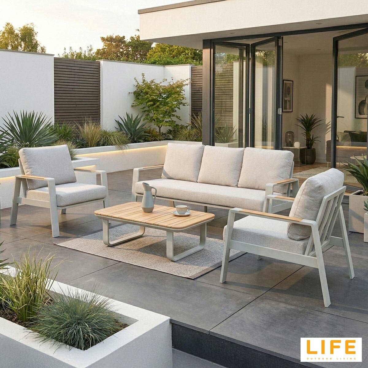 Norfolk Thornbury 4 Piece Seating Set