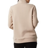 32 Degrees Women's Sueded Tech 1/2 Zip Sweatshirt in Beige