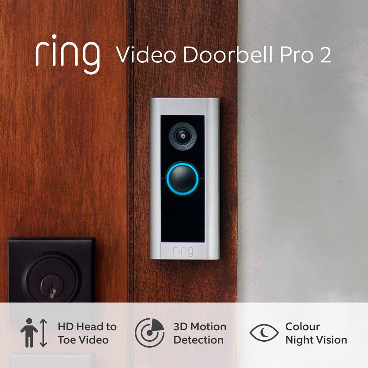 Ring Pro 2 with Chime Pro Hardwired