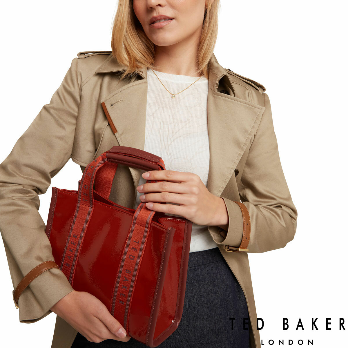 Ted Baker Celiane Small Tote Bag in Brown Ted Baker Celiane Small Tote Bag in Brown