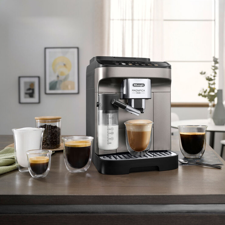 Lifestyle image of DELONGHI MAGNIF' ECAM290 ECAM290.83.TB BEAN TO CUP Lifestyle image of DELONGHI MAGNIF' ECAM290 ECAM290.83.TB BEAN TO CUP