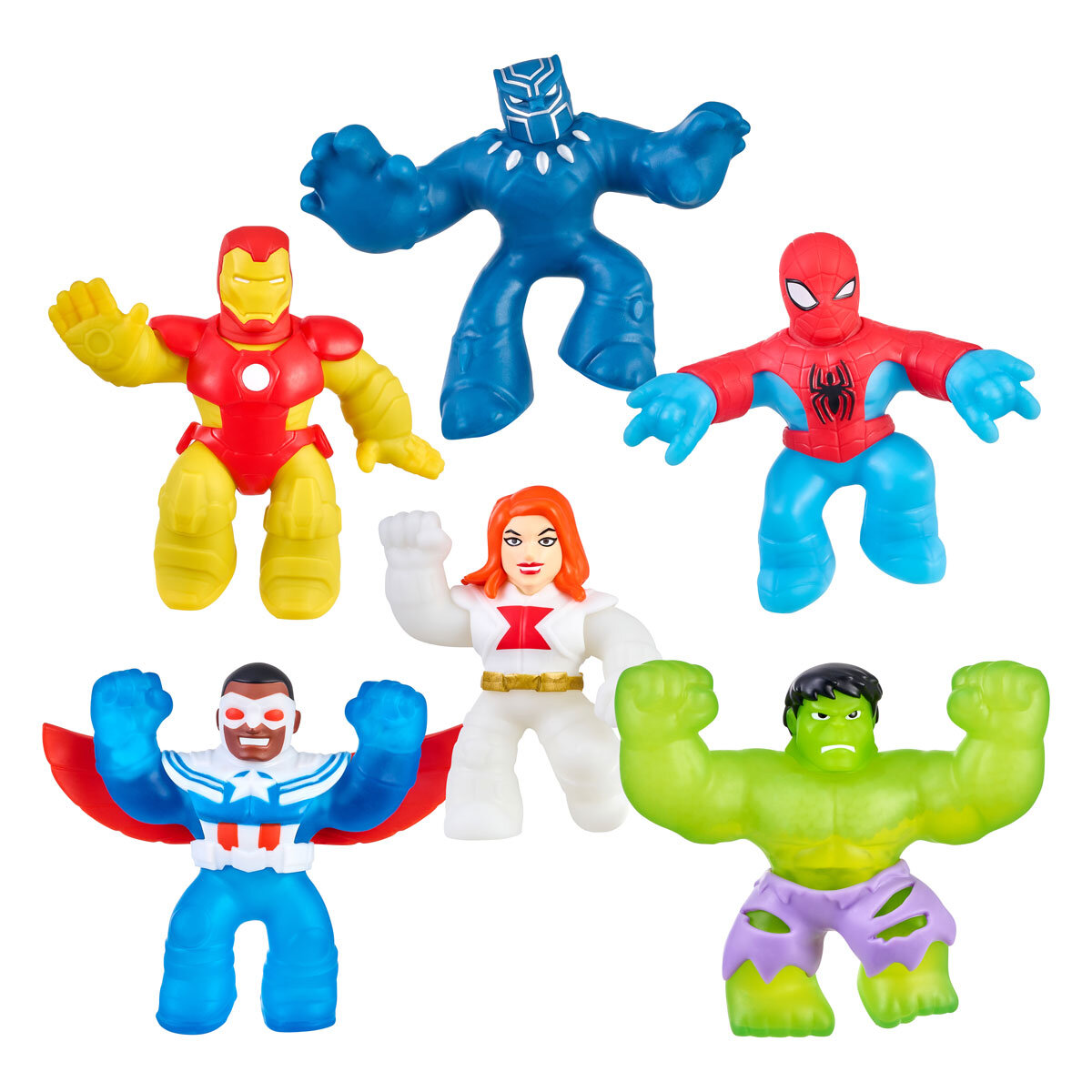 Buy  Marvel Goo Jit Zu 6 Pack Overview Image at Costco.co.uk