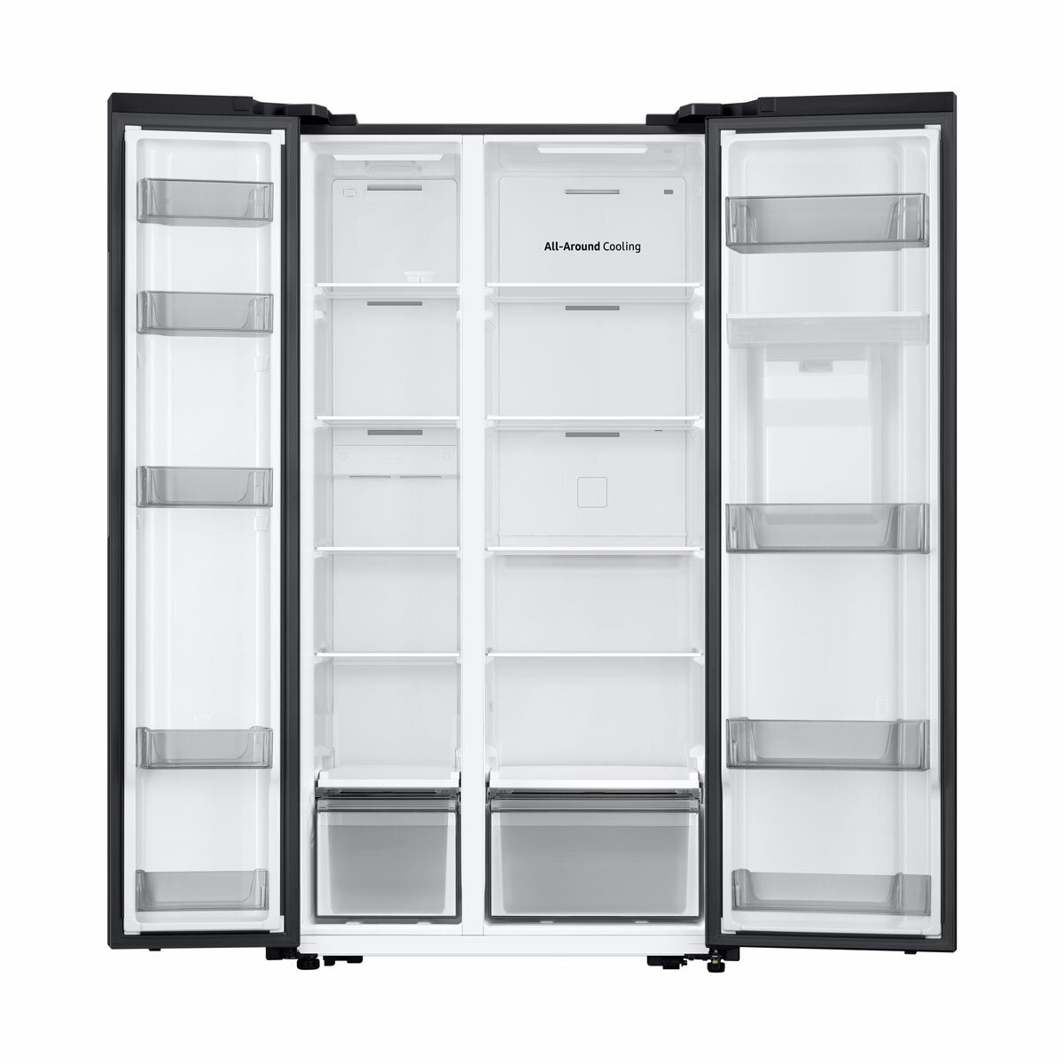 Samsung Series 7 SpaceMax, RS57DG410EB4EU Side by Side Fridge Freezer, E Rated in Black