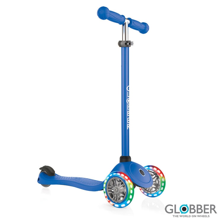 Buy Globber Primo Lights Scooter in Blue 1 Image at Costco.co.uk Buy Globber Primo Lights Scooter in Blue 1 Image at Costco.co.uk