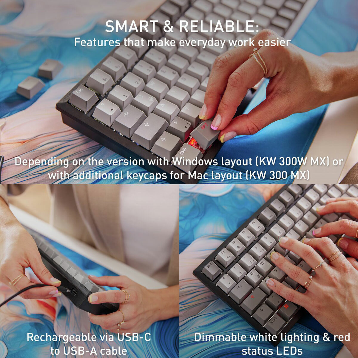 Cherry KW 300 Mechanical Keyboard Cherry KW 300 Mechanical Keyboard