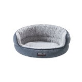 Kirkland Signature Bolster Cuddler 23 Inch (58cm) Dog Bed in Grey