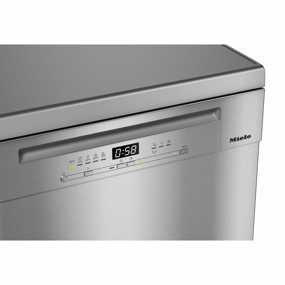 Miele G5410 SC 14 Place Setting Dishwasher, C Rated in Clean Steel Miele G5410 SC 14 Place Setting Dishwasher, C Rated in Clean Steel