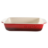 Crockpot 2 Piece Stoneware Oven Dish Set in Red