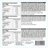 nutritional information