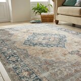 Concept Looms Liberty Gold Washable Rug, in 3 Sizes
