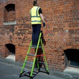 Little Giant 4 Tread Mighty Lite Hi-Viz GRP Fibreglass Step Ladder