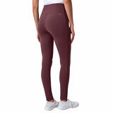 Mondetta Women's Ribbed Panel Tight in Purple Mondetta Women's Ribbed Panel Tight in Purple