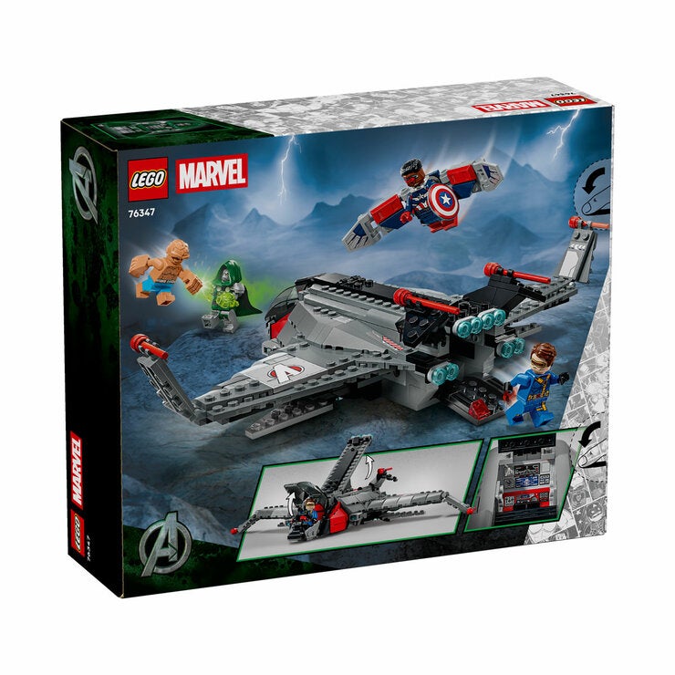 LEGO Super Heroes Avengers: Doomsday Quinjet - Model 76347 (9+ Years)