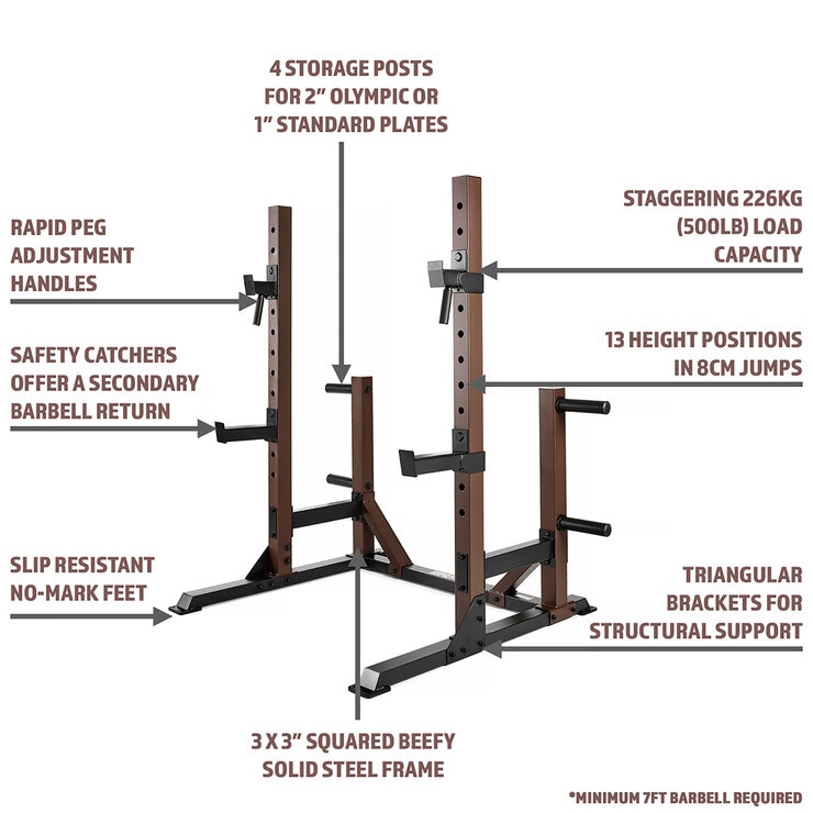 SteelBody STB-70105 Base Trainer Squat Rack