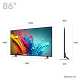 LG 86QNED85T6C 86 Inch QNED 4K Ultra HD Smart TV