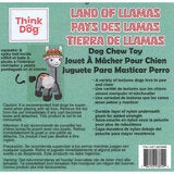 Think Dog Land of Llamas Dog Toy in Grey Think Dog Land of Llamas Dog Toy in Grey