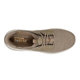 Skechers Men's Swift Fit Delson Trainer in Taupe