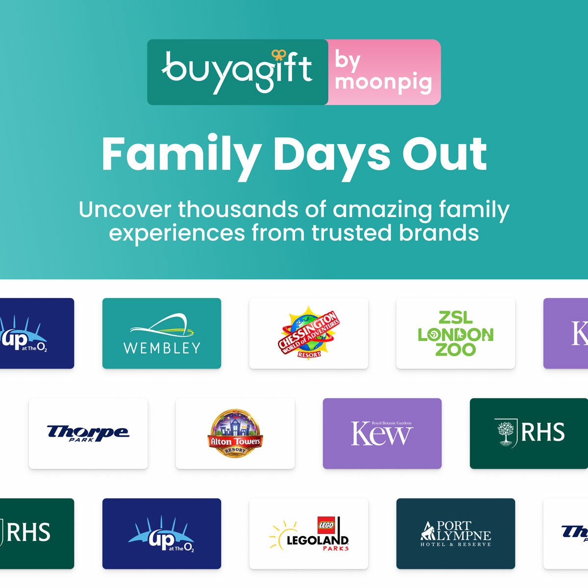 Buyagift £100 Family Days Out Gift Card