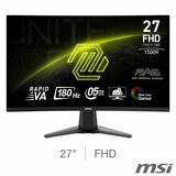 MSI 27C6F Mag FHD 180Hz VA Gaming Monitor, 9S6-3CE11M-017