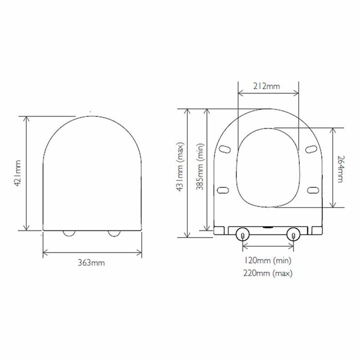 Tavistock Lindo Back To Wall Toilet With Pan And Seat