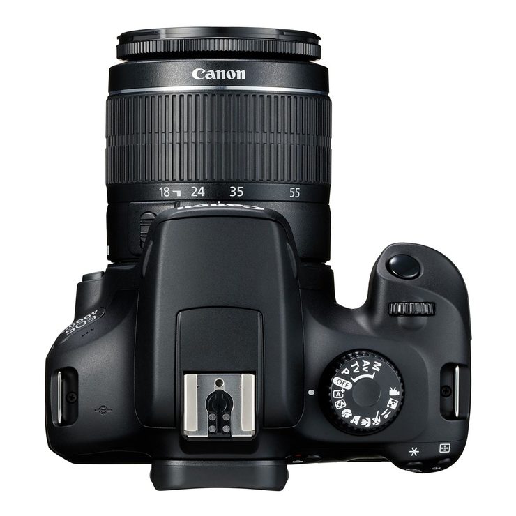 Canon 4000D DSLR Camera with EFS 1855mm f/3.55.6 III Lens, Canon bag