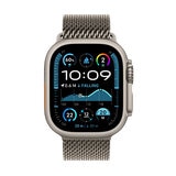 Apple Watch Ultra 2 GPS + Cellular, 49mm Titanium Case with Natural Titanium Milanese - Small, MX4M3QA/A Apple Watch Ultra 2 GPS + Cellular, 49mm Titanium Case with Natural Titanium Milanese - Small, MX4M3QA/A