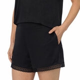 Carole Hochman 3 Piece Pyjama Set In Black