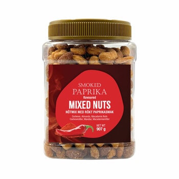 Smoked Paprika Mixed Nuts, 907g Smoked Paprika Mixed Nuts, 907g