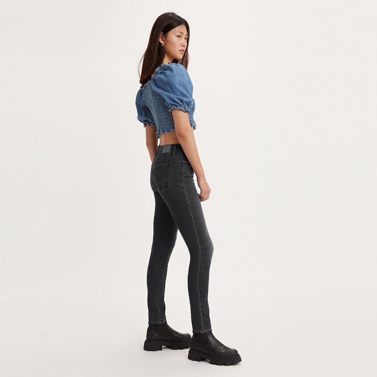Levi's Ladies 311 Shaping Skinny Denim Jeans in Black