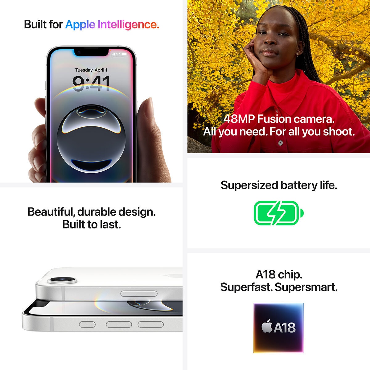 Apple iPhone 16e 256GB Sim Free Mobile Phone