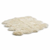 Bowron Longwool 100% Sheepskin Octo Rug, Champagne Bowron Longwool 100% Sheepskin Octo Rug, Champagne