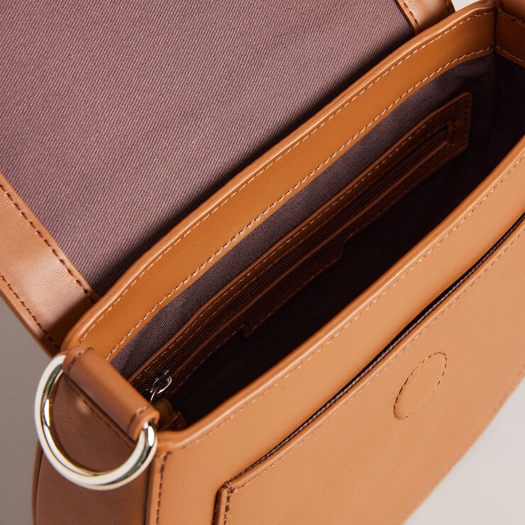 Ted Baker Darcell Crossbody Satchel in Brown