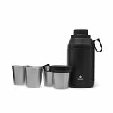 Manna Stack Jug with 4 Stackable Stainless Steel Cups, 1.9L in 2 Colours